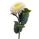 Branche décorative avec fleurs Blanc Vert 86 cm
