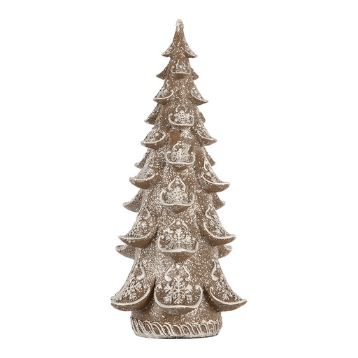 Decoratie kerstboom 12x12x25 cm