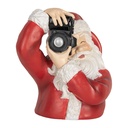 Decorazione Natalizie Babbo Natale Rosso Bianco 21x17x22 cm