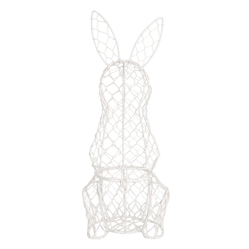 Panier Lapin Blanc 12x14x39 cm