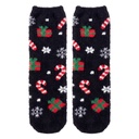 Clayre & Eef Chaussettes de maison Noir Polyester