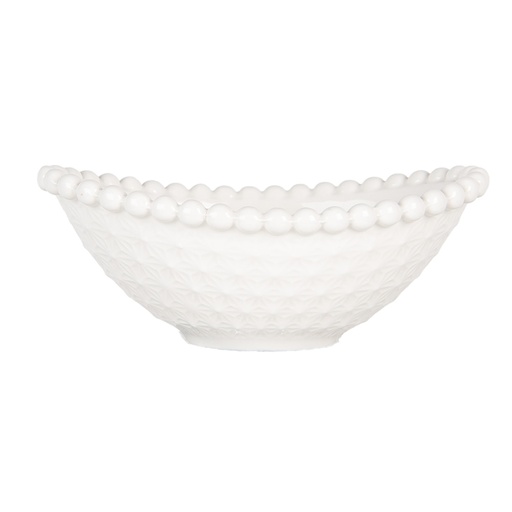 Clayre & Eef Kom 75 ml Wit Keramiek