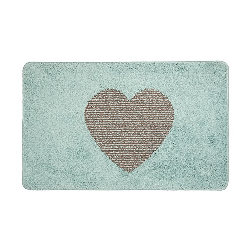 Tapis de bain Bleu 78x48x1 cm