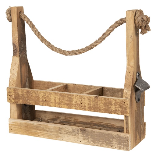 Bottle Rack with Bottles 32x11x32 cm