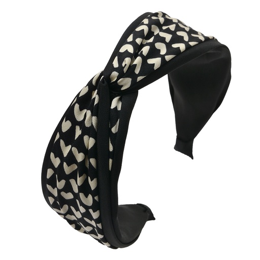 Hairband Woman Black White