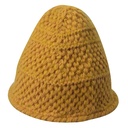 Mütze Damen Gelb 20 cm