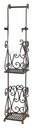 Toilettenpapierhalter Braun 17x17x97 cm