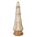 Weihnachtsdeko Weihnachtsbaum Goldfarbig Ø 15x45 cm