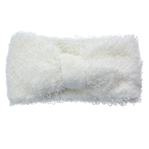 Bande de cheveaux 10x22 cm Blanc