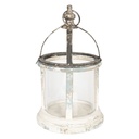 Tealight Holder White Ø 28x46 cm