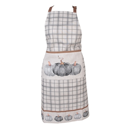 Apron Grey Beige 70x85 cm