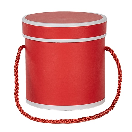 Pacco Regalo Rosso Ø 12x12 cm