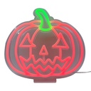 Wandlampe neon Orange 26x2x25 cm