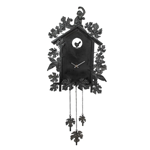 Horloge murale Gris 36x8x86 cm / 1xAA