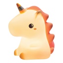Nachtlicht Einhorn LED Gelb Braun