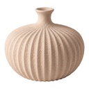 Vase Beige Ø 17x21 cm