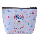 Kulturtasche Damen Weiß 22x15 cm