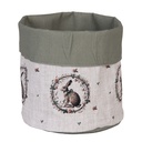 Brotkörbchen Beige Braun Ø 15x16 cm