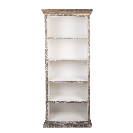 Schrank Braun Beige 80x36x195 cm