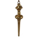 Pendentif de décoration Noël Couleur or Ø 9x41 cm