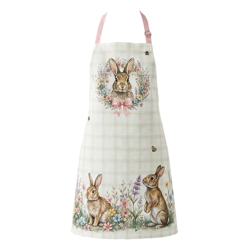 Apron Beige Brown 70x85 cm