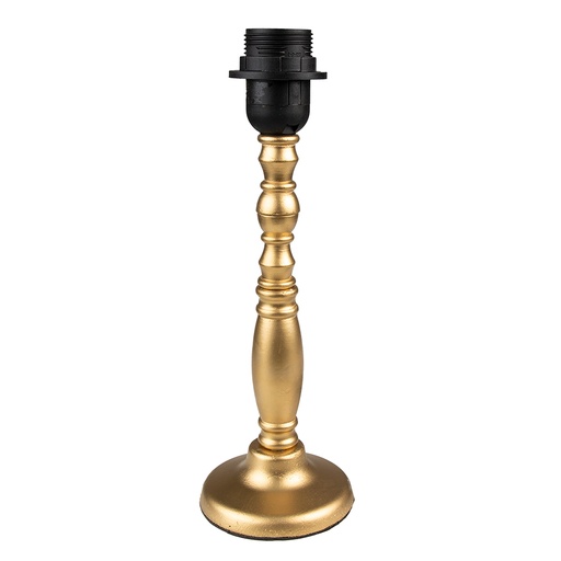 Base de lampe Lampe de table Or Ø 10x30 cm E27/max 1x60W