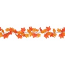 Branche de décoration Orange Vert 150 cm
