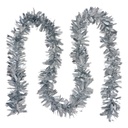 Dekoration girlande Weihnachten Silberfarbig 200 cm