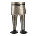 Flower Pot Inside Pants Grey 35x23x60 cm