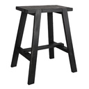 Decoration stool Black 50x39x58 cm