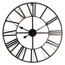 Wanduhr Schwarz Ø 60x4 cm / 1xAA