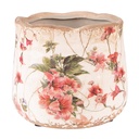 Blumentopf für Innen Rosa, Beige Ø 13x11 cm