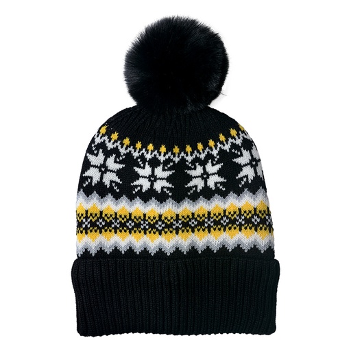 Juleeze Muts Dames Zwart Viscose