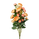 Decoratie tak met bloemen 80 cm