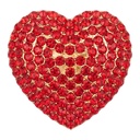 Broche rood