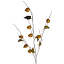 Decoratie tak met bloemen 105 cm