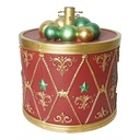 Support d'arbre de Noël Rouge Couleur or Ø 35x36 cm