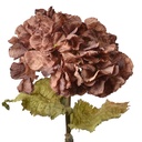 Decoratie tak met bloemen 10x10x55 cm