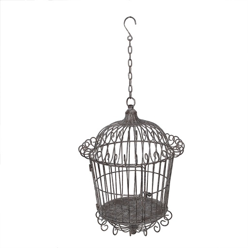 Decorative Bird Cage Brown Ø 36x47/75 cm