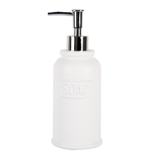 Distributeur de savon Blanc Ø 8x21 cm / 350 ml