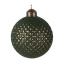 Boule de Noël Vert Ø 8x9 cm