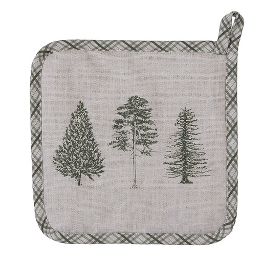 Topflappen Beige 20x20 cm