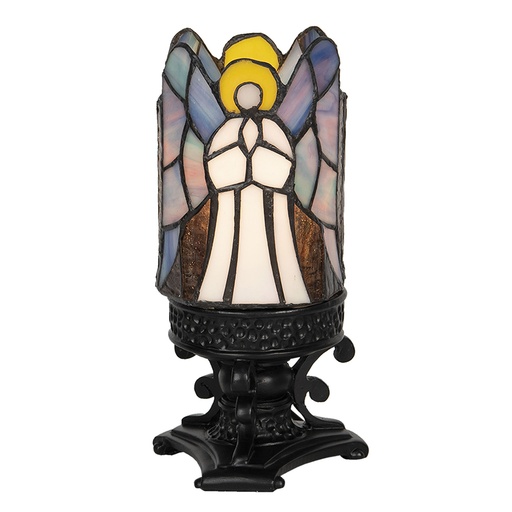 Lampada parete Tiffany Angeli Multicolor Ø 14x21 cm E14/max 1x25W