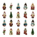Weihnachtsanhänger (set 20) Meerkleurig 28x20x4 cm