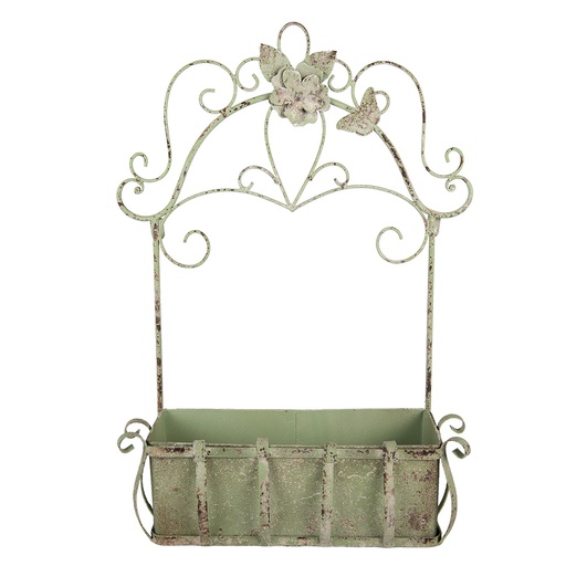 Porte-plante Vert Marron 44x15x58 cm