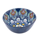 Suppenschüssel Blau Weiß Ø 13x6 cm / 350 ml