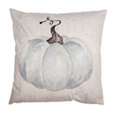 Kissen gefüllt Beige Grau 45x45x4 cm