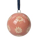Boule de décoration Rose Beige Ø 6x6 cm