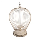 Lanterna Decorative Beige Marrone 31x24x45 cm