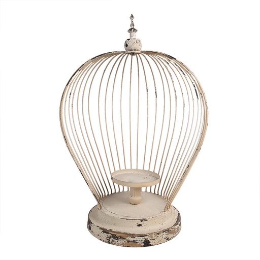 Photophore Beige Marron 31x24x45 cm